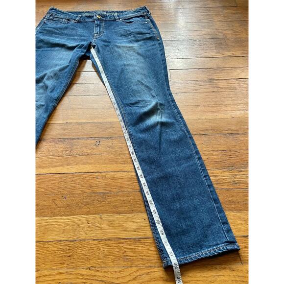 EXPRESS Skinny Curvy Fit Mid-Rise Jeans sz 8R - Picture 10 of 12